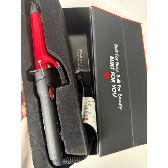 FHI Heat Platform Tourmaline Ceramic Professional Curling Iron - Picture 7 of 8